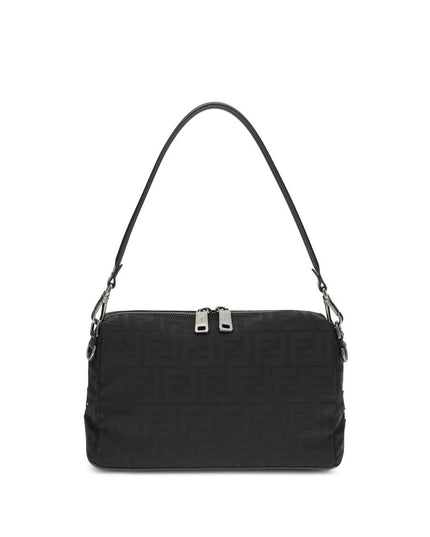 Fendi Black Nylon Shoulder Bag