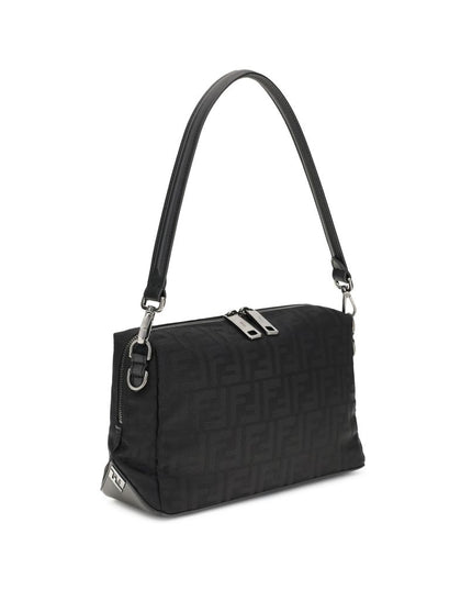 Fendi Black Nylon Shoulder Bag