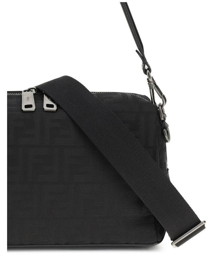 Fendi Black Nylon Shoulder Bag