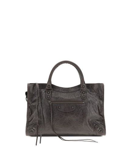 Balenciaga Brown Calf Leather Bos Taurus Shoulder Bag