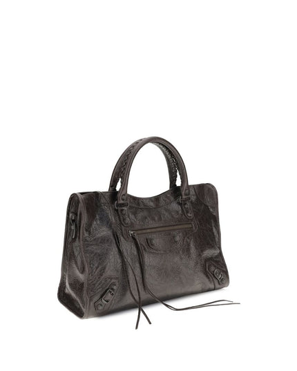 Balenciaga Brown Calf Leather Bos Taurus Shoulder Bag