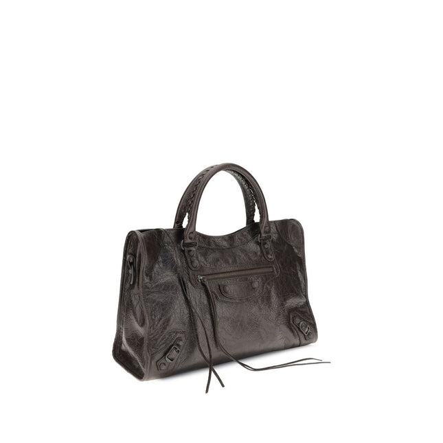 Balenciaga Brown Calf Leather Bos Taurus Shoulder Bag