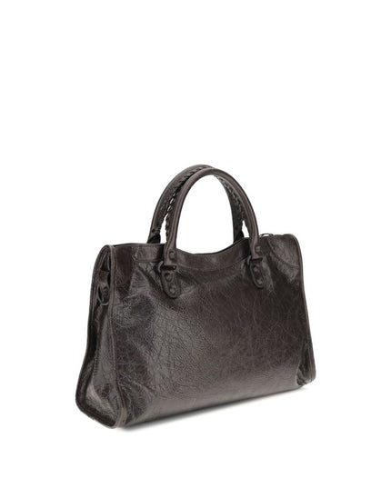 Balenciaga Brown Calf Leather Bos Taurus Shoulder Bag