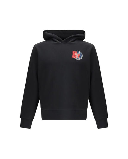 Moncler Black Cotton Sweatshirt