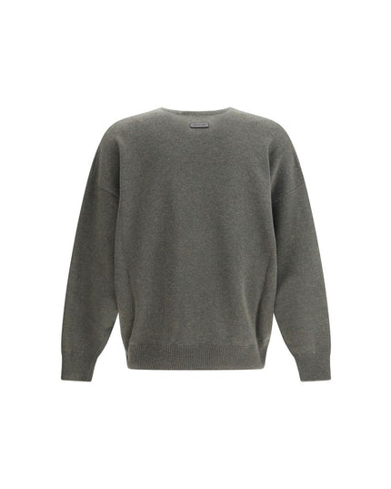 Fear Of God Black Fleece Wool Sweatshirt