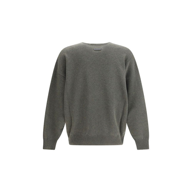Fear Of God Black Fleece Wool Sweatshirt