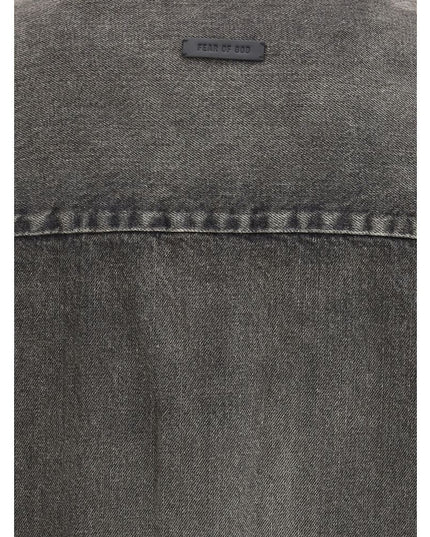 Fear Of God Black Denim Shirt