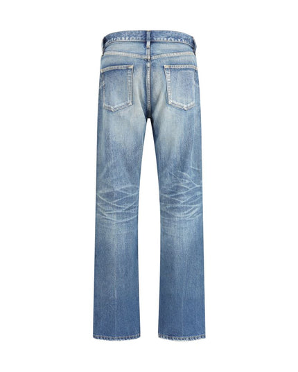 Fear Of God Blue Cotton Straight-Leg Jeans