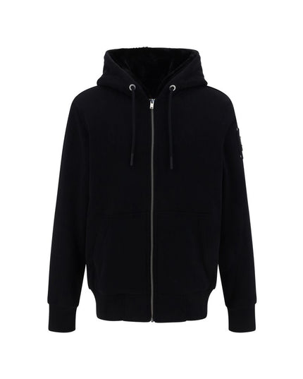 Moose Knuckles Black Polyester Sweatshirt