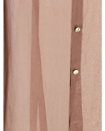 Darkpark Bordeaux Silk Blouse