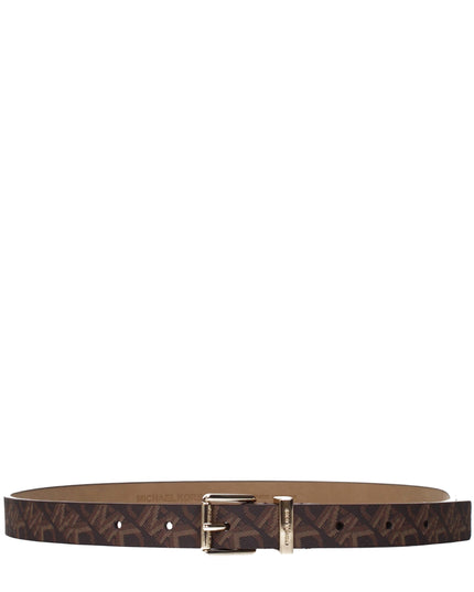 Michael Kors Brown Fabric Regular Belt