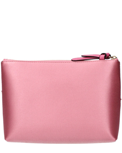 Jimmy Choo Pink Satin Clutch Bag