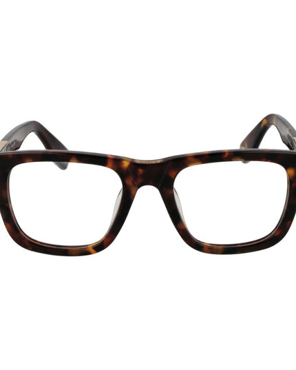 Police Brown Cellulose Acetate Glasses (Frames)