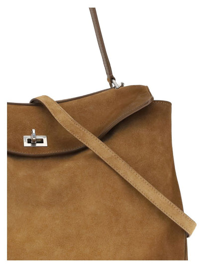 Balenciaga Brown Calf Leather Bos Taurus Shoulder Bag