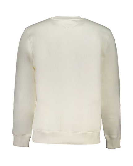 Tommy Hilfiger White Cotton Sweatshirt