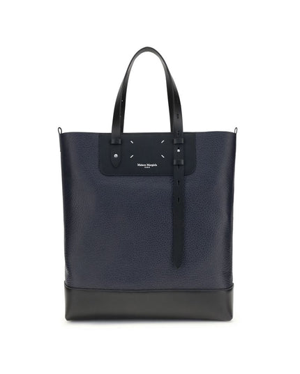 Margiela Black Calf Leather Bos Taurus Shoulder Bag