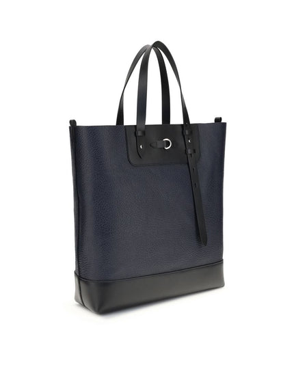 Margiela Black Calf Leather Bos Taurus Shoulder Bag