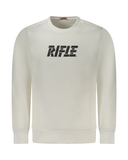 Rifle Bianco Cotton Men Sweatshirt