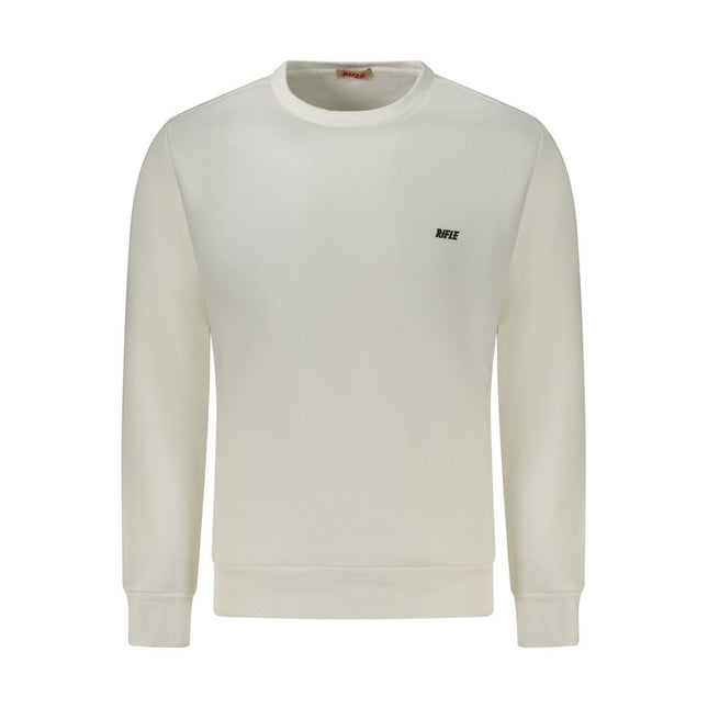 Rifle Bianco Cotton Men Sweatshirt