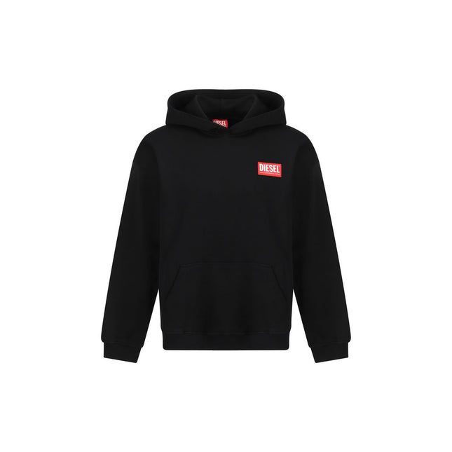 Diesel Black Cotton Sweatshirt