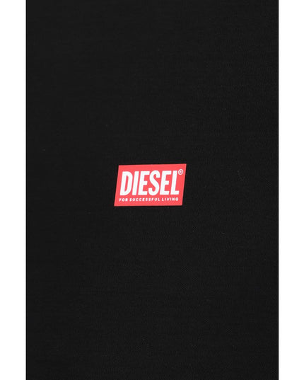 Diesel Black Cotton T-Shirt