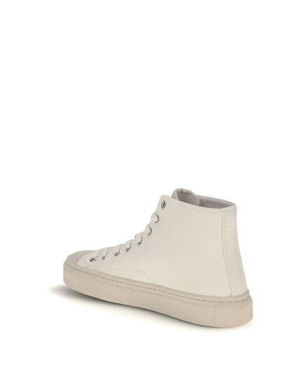 Vivienne Westwood White Cotton High Top Sneakers