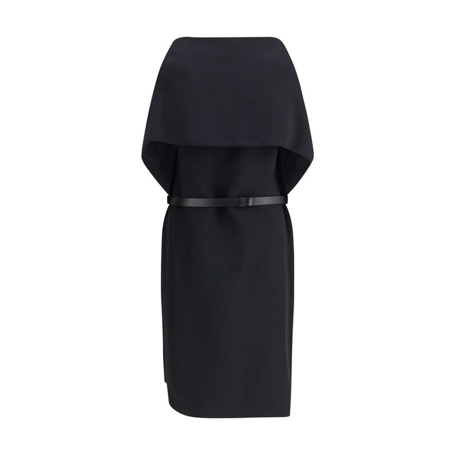 Ferragamo Black Viscose Casual Dress