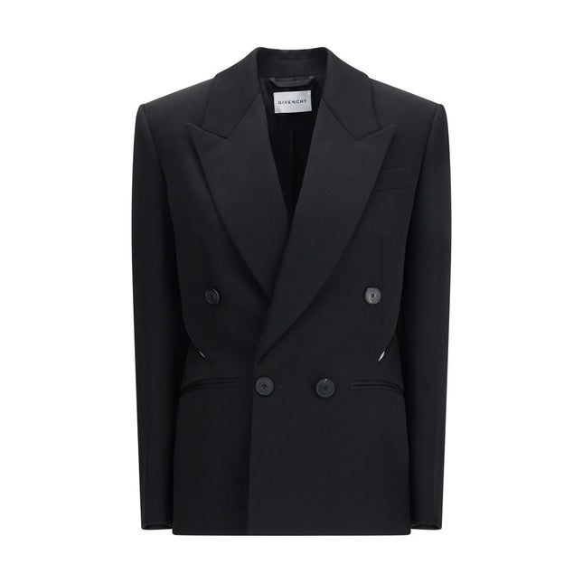 Givenchy Black Wool Coat