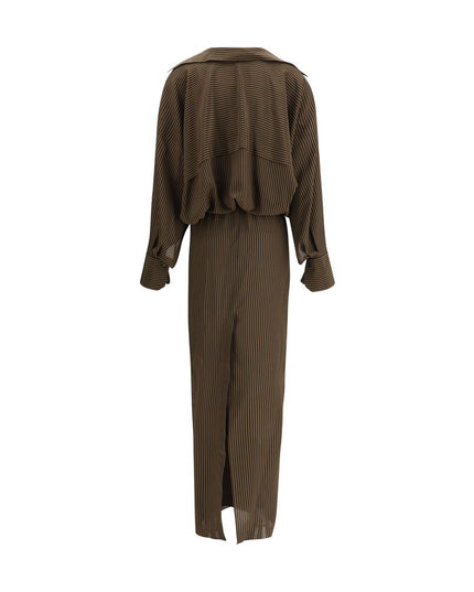 Petar Petrov Multicolor Silk Casual Dress