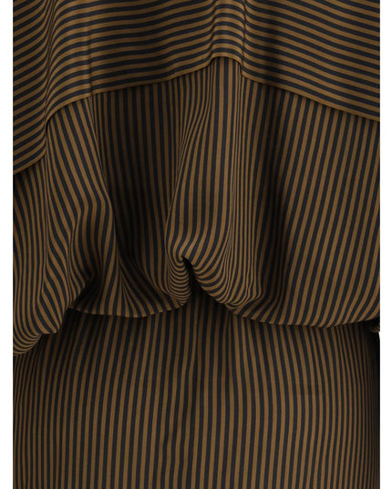 Petar Petrov Multicolor Silk Casual Dress