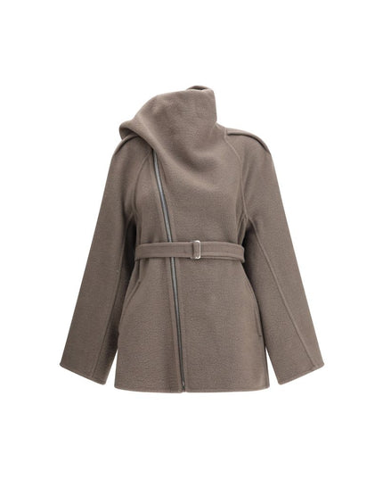 Rick Owens Brown Cashmere Coat