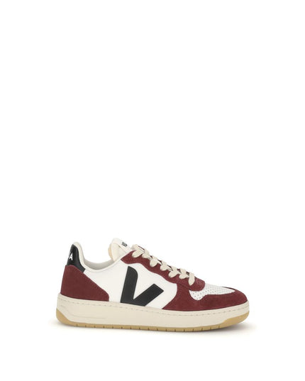 Veja Multicolor Leather Low Top Sneakers