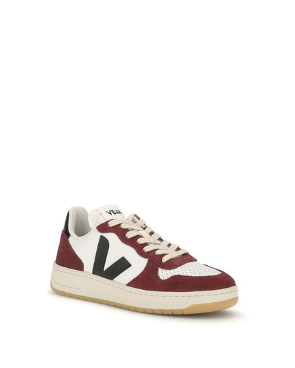 Veja Multicolor Leather Low Top Sneakers