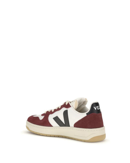 Veja Multicolor Leather Low Top Sneakers