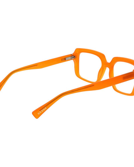Guess Orange Stainless Steel Glasses (Frames)