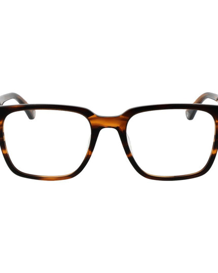 Police Brown Cellulose Acetate Glasses (Frames)