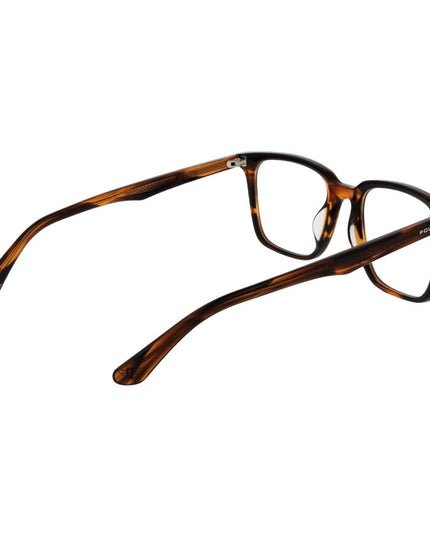 Police Brown Cellulose Acetate Glasses (Frames)