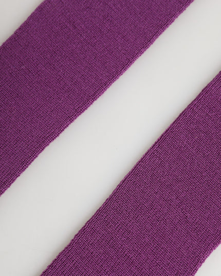 Dolce & Gabbana Purple Wool Fingerless Elbow Length Women One Size Gloves