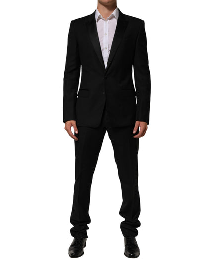 Dolce & Gabbana Black 2 Buttons Jacket Formal 2 Piece Suit