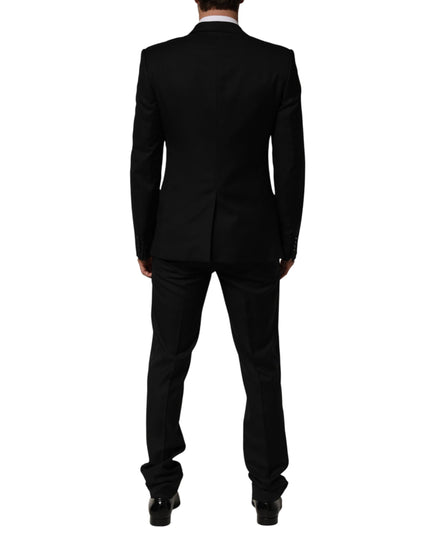 Dolce & Gabbana Black 2 Buttons Jacket Formal 2 Piece Suit