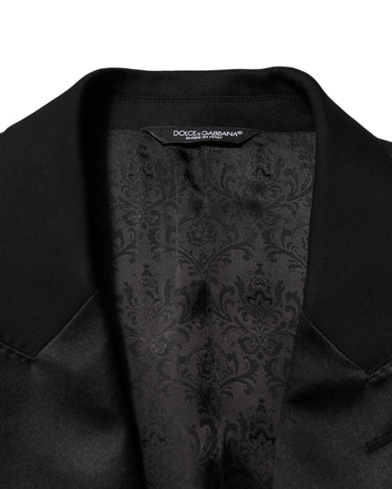 Dolce & Gabbana Black 2 Buttons Jacket Formal 2 Piece Suit