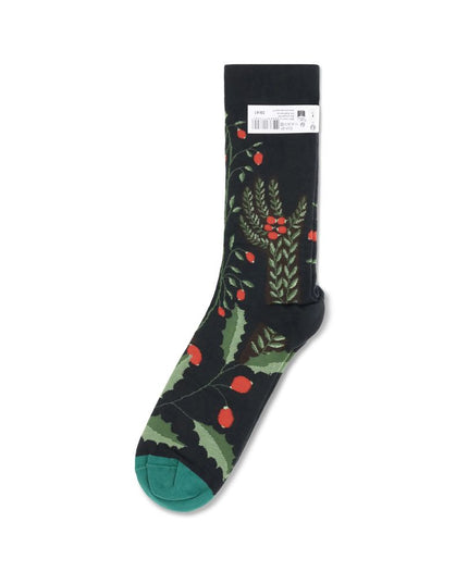 Bonne Maison Black Cotton Socks