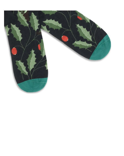 Bonne Maison Black Cotton Socks