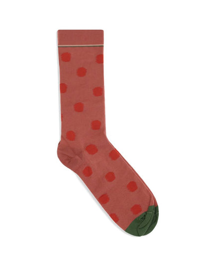 Bonne Maison Red Cotton Socks