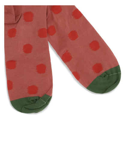 Bonne Maison Red Cotton Socks