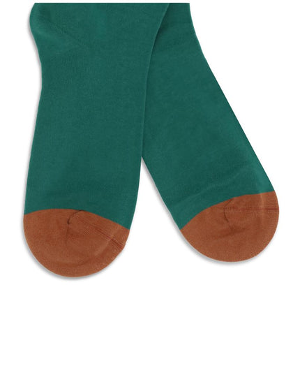 Bonne Maison Green Cotton Socks