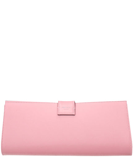Jimmy Choo Pink Satin Clutch Bag