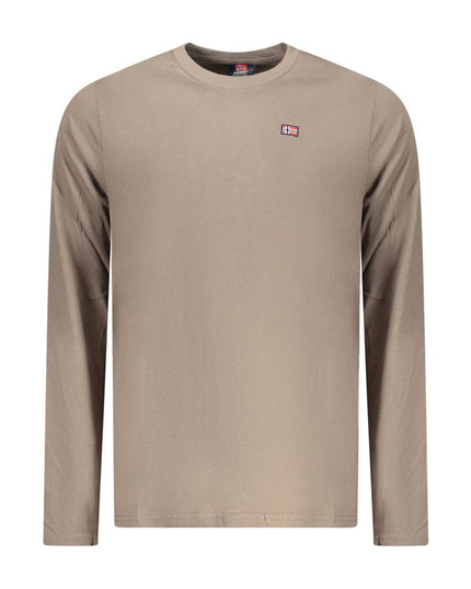 Norway 1963 Brown Cotton Men T-Shirt