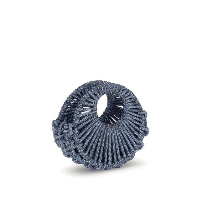 HIBOURAMA Blue Resin Handbag