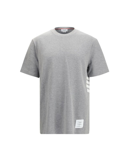 Thom Browne Gray Cotton T-Shirt